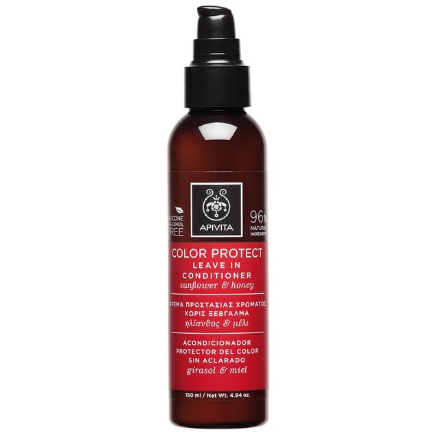 Apivita Color Protect Leave in Contitioner With Sunflower & Honey 150ml Apivita Color Protect Leave in Contitioner With Sunflower & Honey 150ml