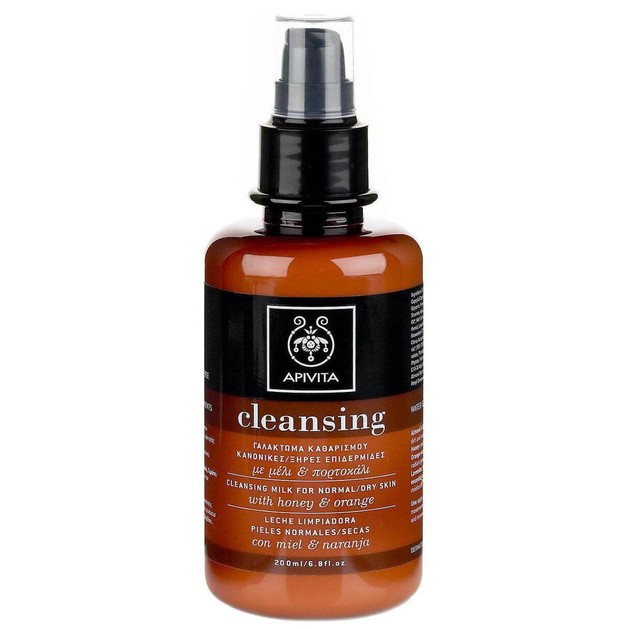 Apivita Cleansing Milk For Normal/Dry Skin With Honey & Orange 200ml Apivita Cleansing Milk For Normal/Dry Skin With Honey & Orange 200ml