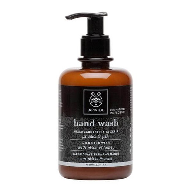 Apivita Hand Care Mild Wash With Olive & Honey 300ml Apivita Hand Care Mild Wash With Olive & Honey 300ml