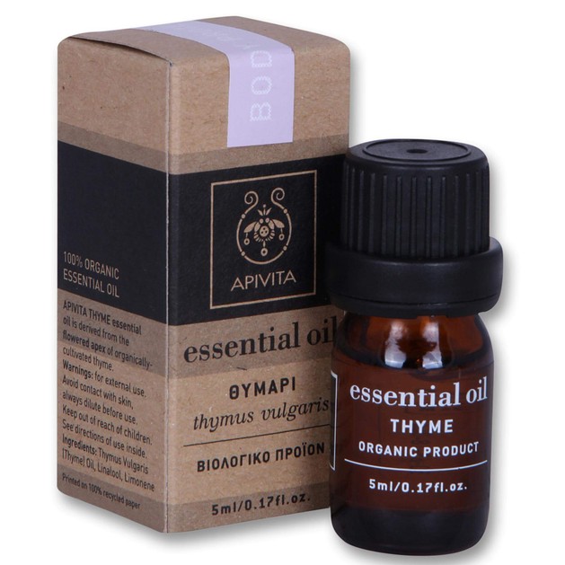 Apivita Essential Oil Thyme Θυμάρι 5ml Apivita Essential Oil Thyme Θυμάρι 5ml