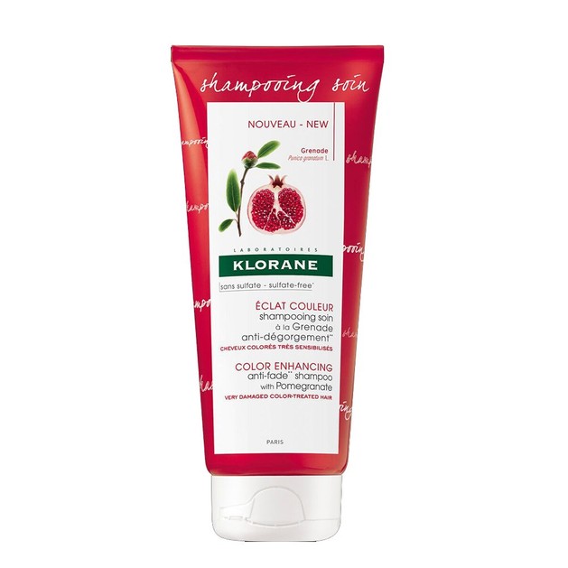 Klorane Shampooing Soin a la Grenade San Sulfate 200ml Klorane Shampooing Soin a la Grenade San Sulfate 200ml