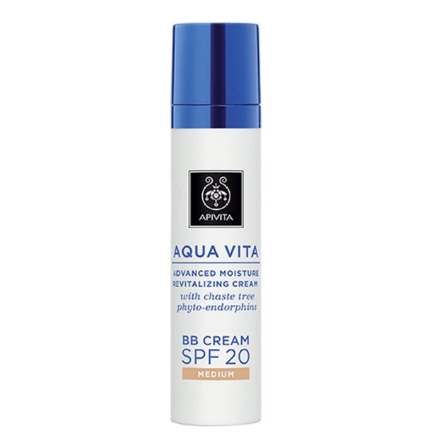 Aqua Vita BB Cream Medium Spf20 40ml - Apivita Aqua Vita BB Cream Medium Spf20 40ml - Apivita