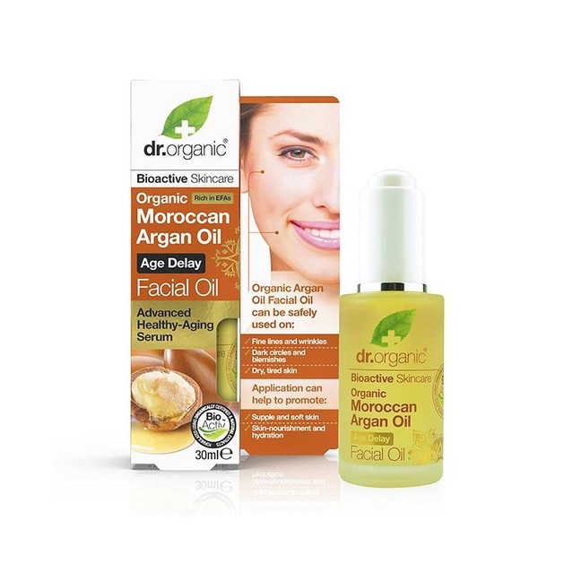 Dr.Organic Moroccan Argan Oil Age Delay Facial Oil 30ml Dr.Organic Moroccan Argan Oil Age Delay Facial Oil 30ml