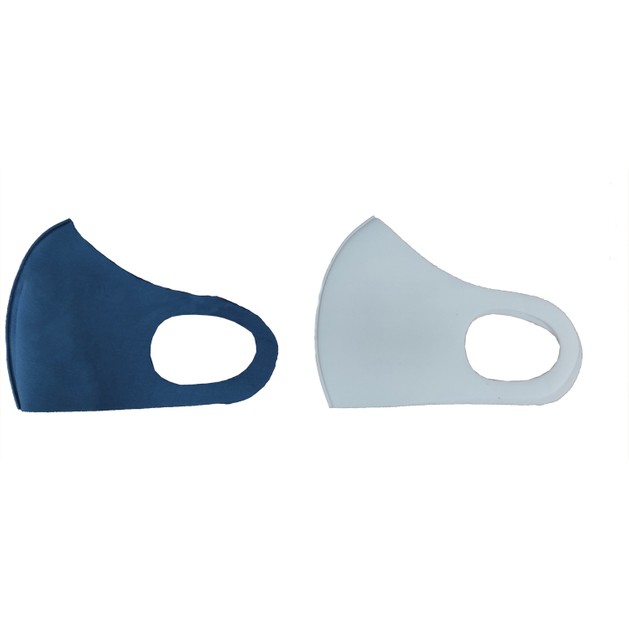 TiLi Fashion Face Mask Μάσκα Ενηλίκων Πολλαπλών Χρήσεων Άσπρη - Μπλέ 2 Τεμάχια TiLi Fashion Face Mask Μάσκα Ενηλίκων Πολλαπλών Χρήσεων Άσπρη - Μπλέ 2 Τεμάχια