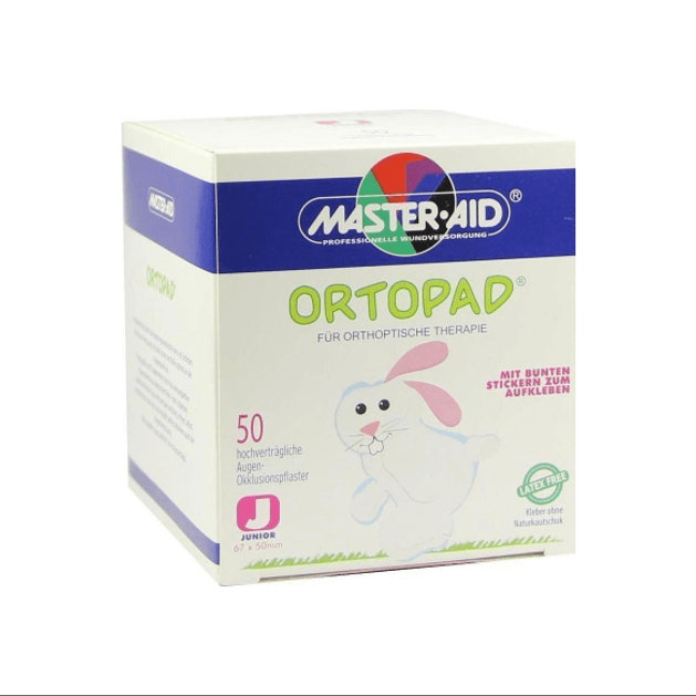 Master Aid Ortopad Junior Λευκό (έως 2 ετών) Στραβισμός 50 Τεμάχια Master Aid Ortopad Junior Λευκό (έως 2 ετών) Στραβισμός 50 Τεμάχια
