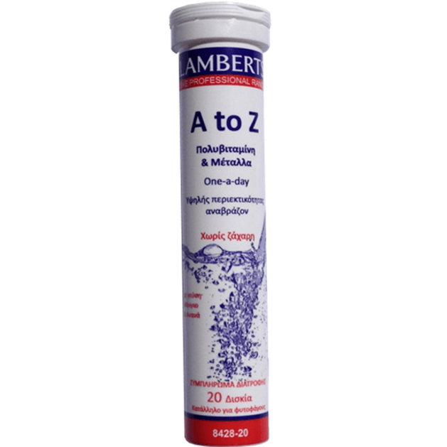Lamberts A-Z Multi Vitamin 20 eff.tabs Lamberts A-Z Multi Vitamin 20 eff.tabs