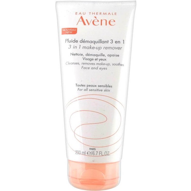 Avene Fluide Demaquillant 3-in-1, 200ml Avene Fluide Demaquillant 3-in-1, 200ml