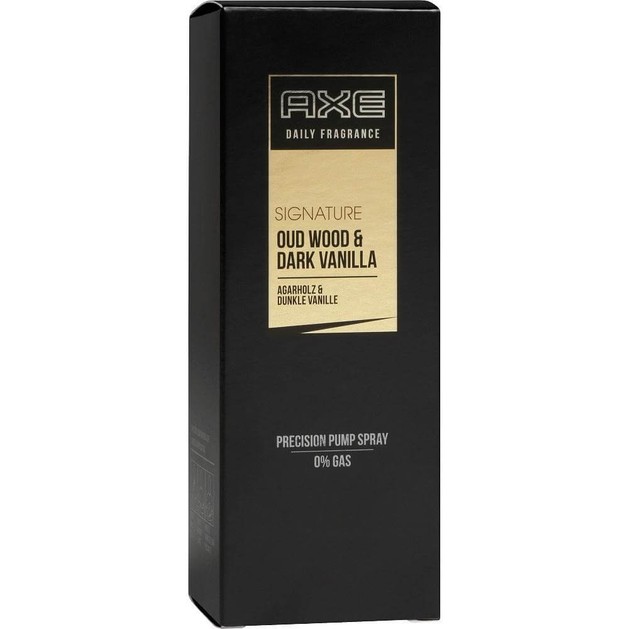 Axe Pump Spray Signature Άρωμα Ξύλου Και Σκούρας Βανίλιας 100ml Axe Pump Spray Signature Άρωμα Ξύλου Και Σκούρας Βανίλιας 100ml