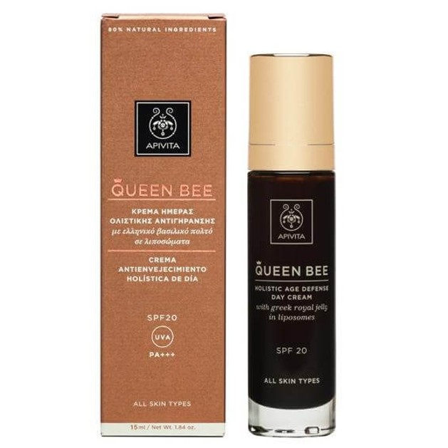 Δώρο Apivita Queen Bee Κρέμα Ημέρας Ολιστικής Αντιγήρανσης Spf20 με Ελληνικό Βασιλικό Πολτό σε Λιποσώματα 15ml Δώρο Apivita Queen Bee Κρέμα Ημέρας Ολιστικής Αντιγήρανσης Spf20 με Ελληνικό Βασιλικό Πολτό σε Λιποσώματα 15ml