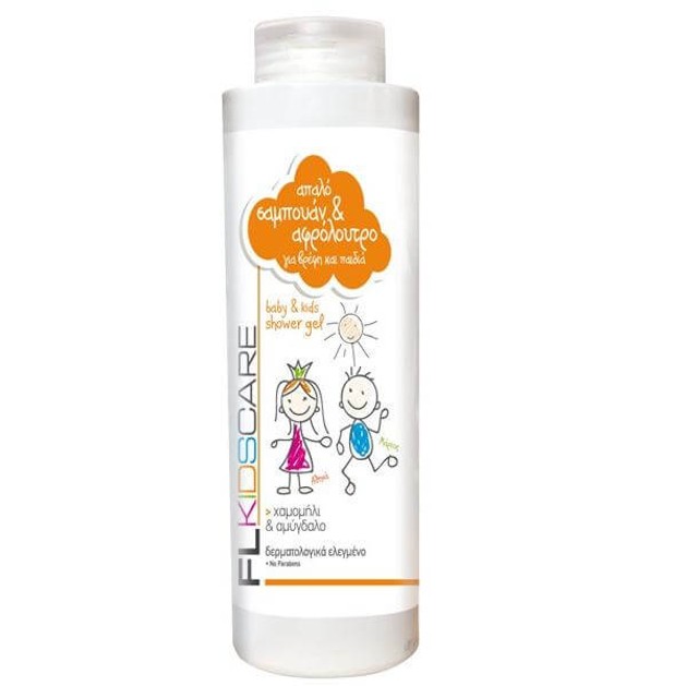 FL Products Baby Kids shower gel Απαλό Αφρόλουτρο Και Σαμπουάν Για Βρέφη Και Παιδιά 500ml FL Products Baby Kids shower gel Απαλό Αφρόλουτρο Και Σαμπουάν Για Βρέφη Και Παιδιά 500ml