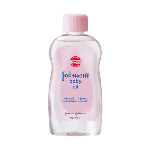 Johnson\'s Baby Oil Regular Απαλό Λάδι που Ενυδατώνει την Ευαίσθητη Επιδερμίδα 200ml Johnson\'s Baby Oil Regular Απαλό Λάδι που Ενυδατώνει την Ευαίσθητη Επιδερμίδα 200ml