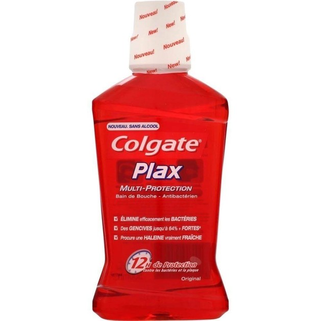 Colgate Plax Original Ήπιο Αντισηπτικό Στοματικό Διάλυμα 12ωρης Προστασίας 500ml Colgate Plax Original Ήπιο Αντισηπτικό Στοματικό Διάλυμα 12ωρης Προστασίας 500ml