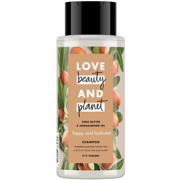 Love Beauty & Planet Shea Butter & Sandalwood Oil Shampoo 400ml Love Beauty & Planet Shea Butter & Sandalwood Oil Shampoo 400ml