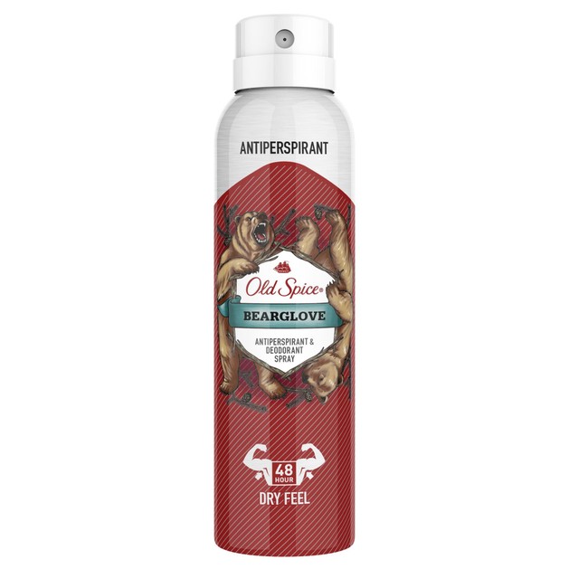 Old Spice Bearglove Antiperspirant & Deodorant Αντιιδρωτικό & Αποσμητικό Spray 150ml Old Spice Bearglove Antiperspirant & Deodorant Αντιιδρωτικό & Αποσμητικό Spray 150ml