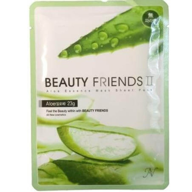 Aloe Essence Mask Sheet Pack Μάσκα Ομορφιάς με Aloe Vera 23g Aloe Essence Mask Sheet Pack Μάσκα Ομορφιάς με Aloe Vera 23g