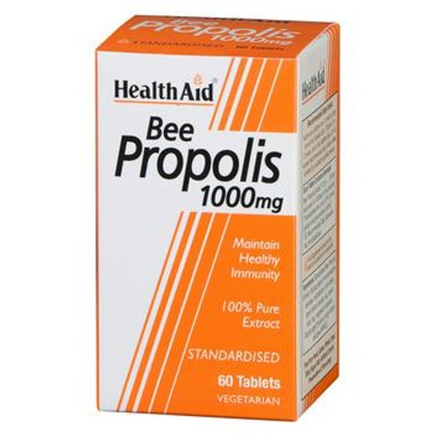 Health Aid Bee Propolis 1000mg 60tabs Health Aid Bee Propolis 1000mg 60tabs