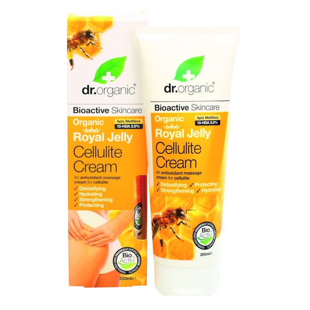 Dr Organic Royal Jelly Cellulite Cream 200ml Dr Organic Royal Jelly Cellulite Cream 200ml