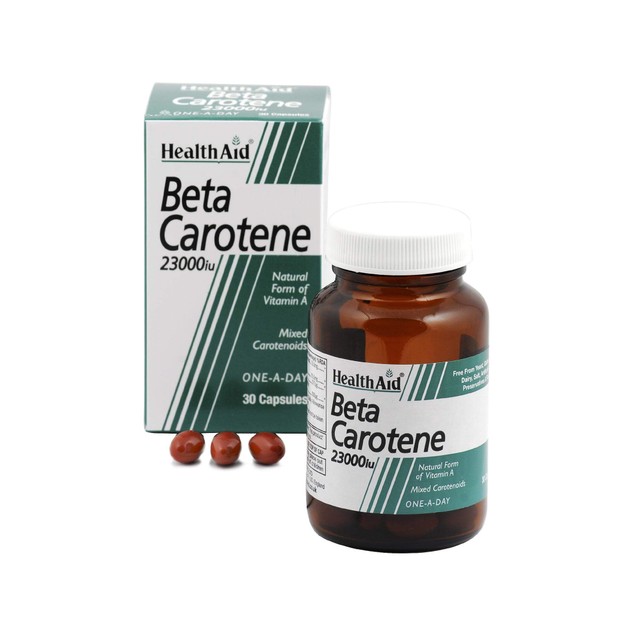 Health Aid Beta Carotene 23.000 i.u 30caps Health Aid Beta Carotene 23.000 i.u 30caps