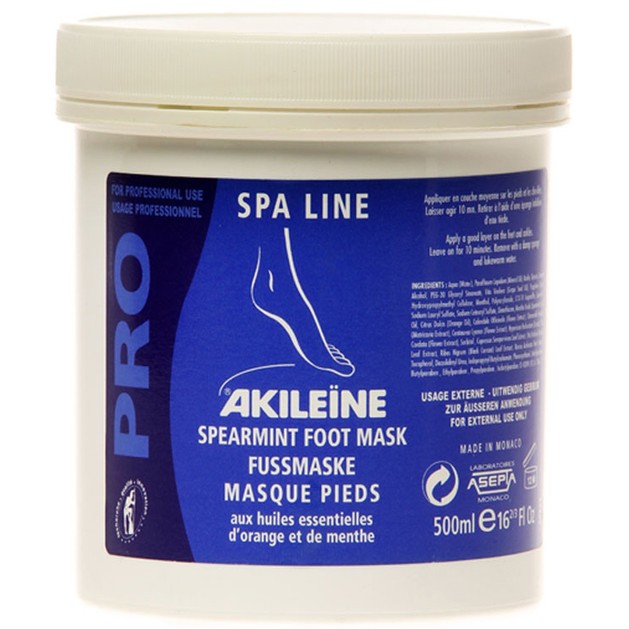 Vican Akileine Spearmint Foot Mask for Very Dry Feet 500ml Vican Akileine Spearmint Foot Mask for Very Dry Feet 500ml