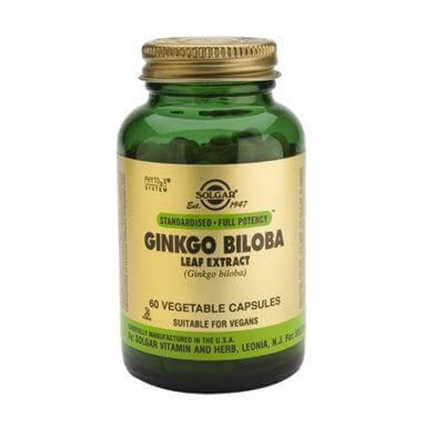 Solgar Sfp Gingko Biloba Leaf Extract 60veg.caps Solgar Sfp Gingko Biloba Leaf Extract 60veg.caps