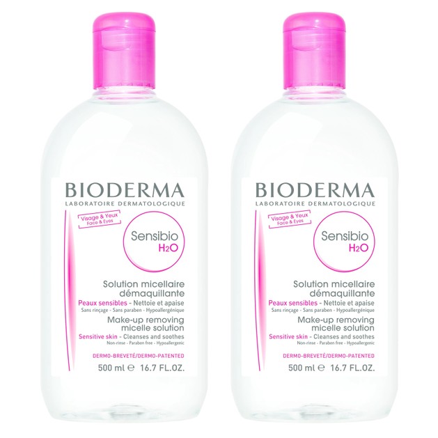 Bioderma Πακέτο Προσφοράς Sensibio H20 Μικυλλιακό Νερό Καθαρισμού & Ντεμακιγιάζ Προσώπου Ματιών 2x500ml 1+1 Δώρο Bioderma Πακέτο Προσφοράς Sensibio H20 Μικυλλιακό Νερό Καθαρισμού & Ντεμακιγιάζ Προσώπου Ματιών 2x500ml 1+1 Δώρο
