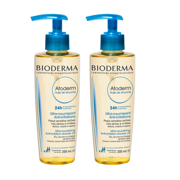 Bioderma Atoderm Huile De Douche Ελαιώδες Αφρόλουτρο 24ης Ενυδάτωσης για Πολύ Ξηρή & Ατοπική Επιδερμίδα 1+1 Δώρο, 2 x 200ml Bioderma Atoderm Huile De Douche Ελαιώδες Αφρόλουτρο 24ης Ενυδάτωσης για Πολύ Ξηρή & Ατοπική Επιδερμίδα 1+1 Δώρο, 2 x 200ml
