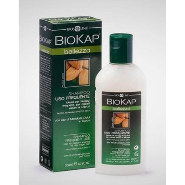 Biokap Shampoo Uso Freguente Κατάλληλο Για Ξηρά Και Ιδιαίτερα Για Ταλαιπωρημένα Μαλλιά 200ml Biokap Shampoo Uso Freguente Κατάλληλο Για Ξηρά Και Ιδιαίτερα Για Ταλαιπωρημένα Μαλλιά 200ml
