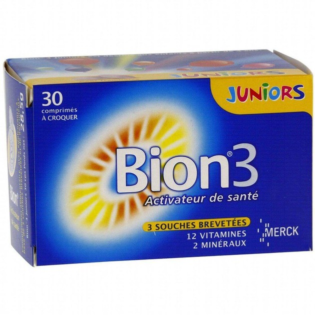 Bion 3 Junior Συμπλήρωμα Διατροφής Για Παιδιά Άνω Των 4 Ετών 30 μασώμενα δισκία Bion 3 Junior Συμπλήρωμα Διατροφής Για Παιδιά Άνω Των 4 Ετών 30 μασώμενα δισκία