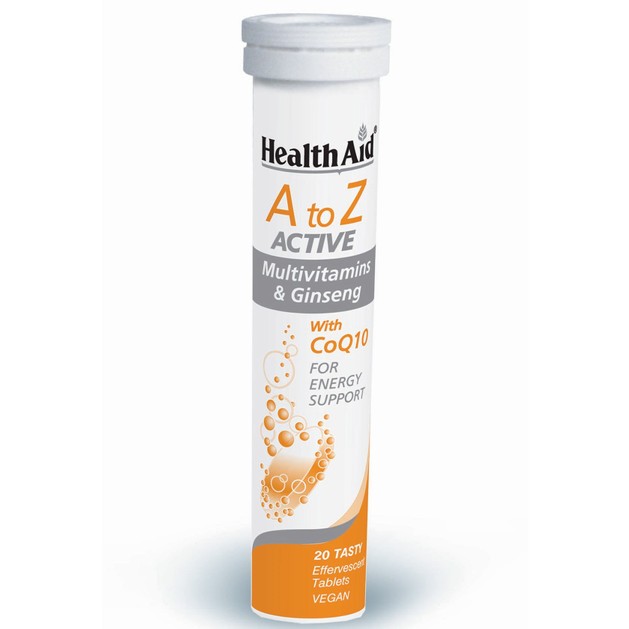Health Aid Α to Ζ Αctive With CoQ10 20eff.tabs Health Aid Α to Ζ Αctive With CoQ10 20eff.tabs