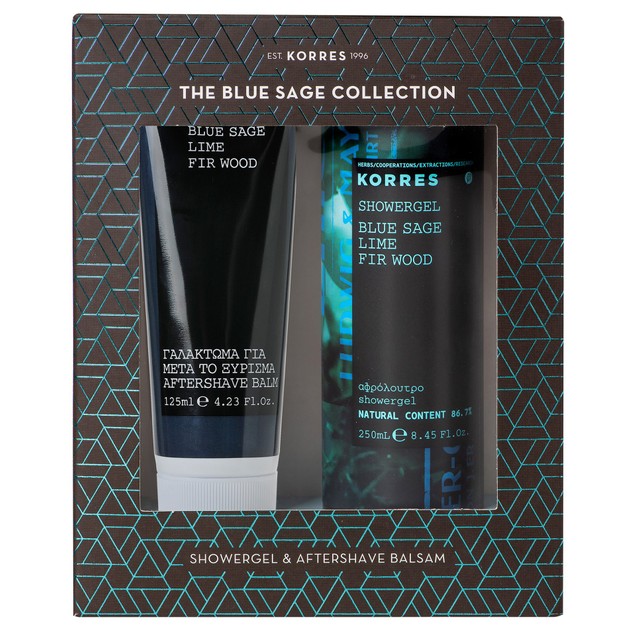 Korres Πακέτο Προσφοράς Blue Sage, Lime, Fir Wood Showergel 250ml & After Shave Balsam 125ml σε Ειδική Τιμή Korres Πακέτο Προσφοράς Blue Sage, Lime, Fir Wood Showergel 250ml & After Shave Balsam 125ml σε Ειδική Τιμή