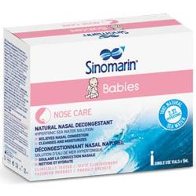 Sinomarin Babies Παιδικές Αμπούλες αποσυμφόρηση Της Ρινικής Κοιλότητας 36 x 5ml Amps Sinomarin Babies Παιδικές Αμπούλες αποσυμφόρηση Της Ρινικής Κοιλότητας 36 x 5ml Amps