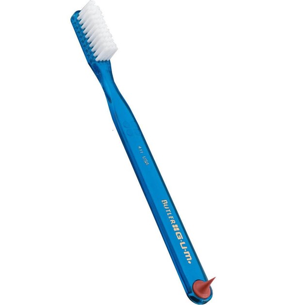 Gum Classic Regular Soft Οδοντόβουρτσα με Θήκη Προστασίας (411) Gum Classic Regular Soft Οδοντόβουρτσα με Θήκη Προστασίας (411)