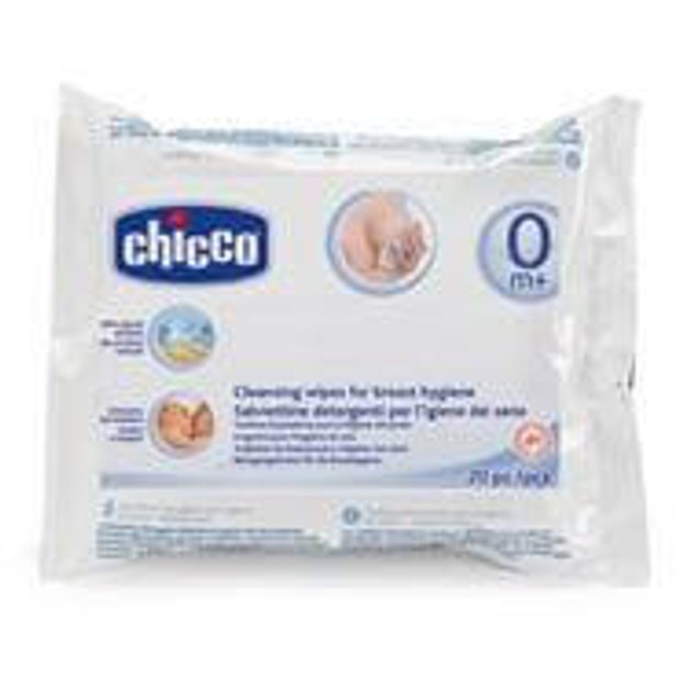 Chicco Μαντηλάκια Καθαρισμού για το Στήθος Chicco Μαντηλάκια Καθαρισμού για το Στήθος
