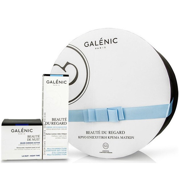Galenic Πακέτο Beaute Du Regard Crème Κρύο-Ενισχυτική Κρέμα Ματιών 15ml & ΔΩΡΟ Beaute De Nuit Χρονο-Ενεργό Ζελ Νυκτό 15ml Galenic Πακέτο Beaute Du Regard Crème Κρύο-Ενισχυτική Κρέμα Ματιών 15ml & ΔΩΡΟ Beaute De Nuit Χρονο-Ενεργό Ζελ Νυκτό 15ml