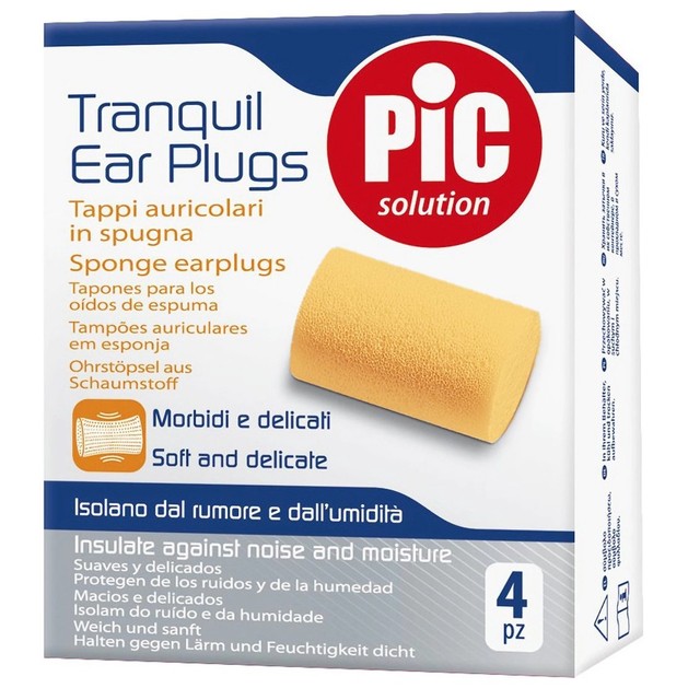 Pic Solution Tranquil Ear Plugs Soft & Delicate Πορτοκαλί 4 Τεμάχια Pic Solution Tranquil Ear Plugs Soft & Delicate Πορτοκαλί 4 Τεμάχια