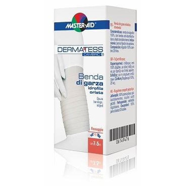 Master Aid Dermatess Cambric Διάσταση 5m x 7cm Master Aid Dermatess Cambric Διάσταση 5m x 7cm