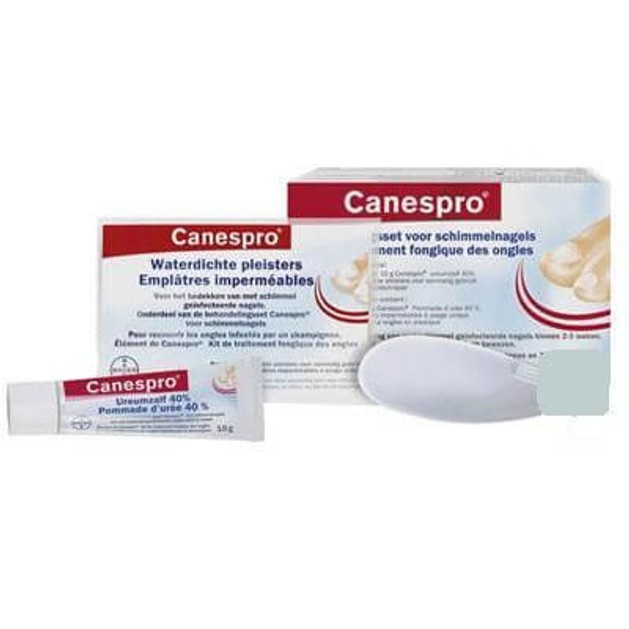 Bayer Canespro Σετ Θεραπείας Ονυχομυκητίασης Μια Αλοιφή 10g & 22 Αδιάβροχα Επιθέματα & Μια Λίμα Νυχιών Bayer Canespro Σετ Θεραπείας Ονυχομυκητίασης Μια Αλοιφή 10g & 22 Αδιάβροχα Επιθέματα & Μια Λίμα Νυχιών