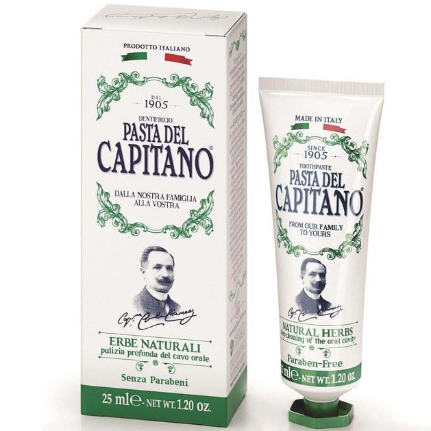 Δώρο Pasta Del Capitano Οδοντόπαστα Capitano Herbal 25ml Δώρο Pasta Del Capitano Οδοντόπαστα Capitano Herbal 25ml