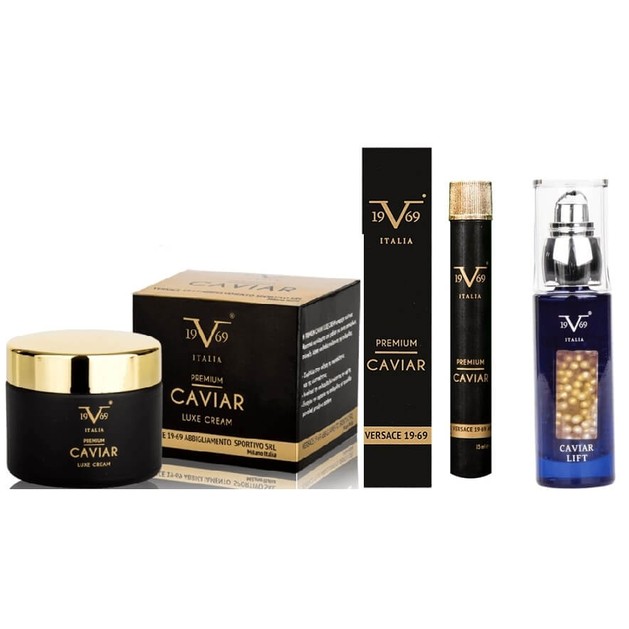 Versace Promo Caviar Lift Ορός Λίφτινγκ 30ml & Premium Caviar Luxe Cream 50ml & Premium Caviar Πόσιμο 15ml Versace Promo Caviar Lift Ορός Λίφτινγκ 30ml & Premium Caviar Luxe Cream 50ml & Premium Caviar Πόσιμο 15ml