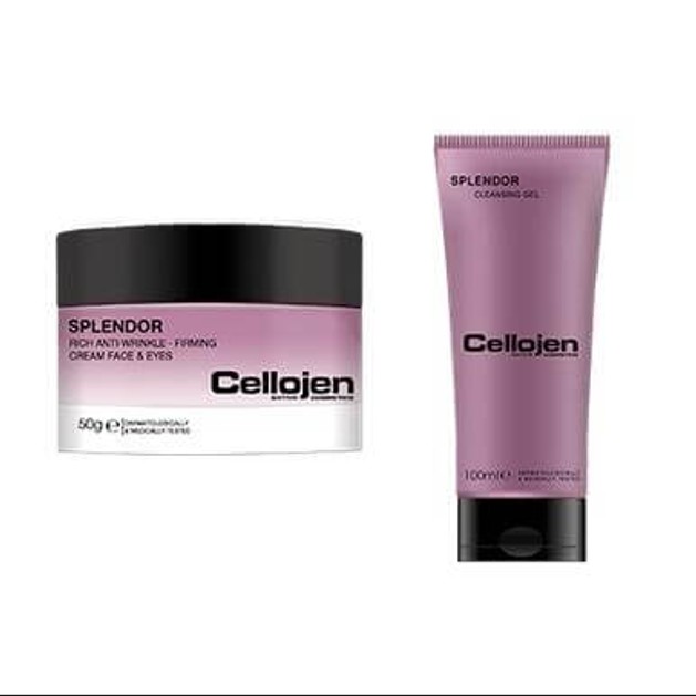 Cellogen Splendor Anti-wrinkle Firming Crem Αντιρυτιδική Συσφικτική Κρέμα Προσώπο Ματιών 50gr + Δώρο Cleansing Face gel 100ml Cellogen Splendor Anti-wrinkle Firming Crem Αντιρυτιδική Συσφικτική Κρέμα Προσώπο Ματιών 50gr + Δώρο Cleansing Face gel 100ml