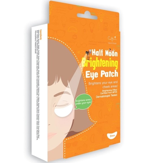 Vican Cettua Clean & Simple Half Moon Brightening Eye Patch Επιθέματα που Απαλύνουν τους Μαύρους Κύκλους, 5τμχ Vican Cettua Clean & Simple Half Moon Brightening Eye Patch Επιθέματα που Απαλύνουν τους Μαύρους Κύκλους, 5τμχ