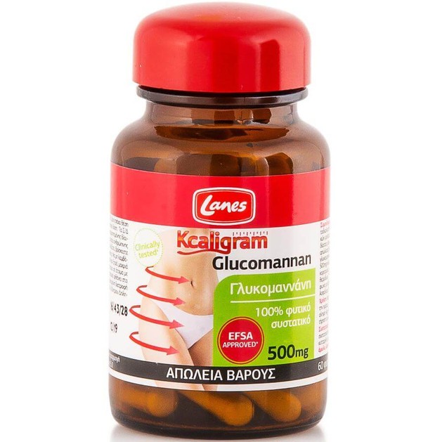 Lanes KCaligram Glucomannan 60Tabs Lanes KCaligram Glucomannan 60Tabs