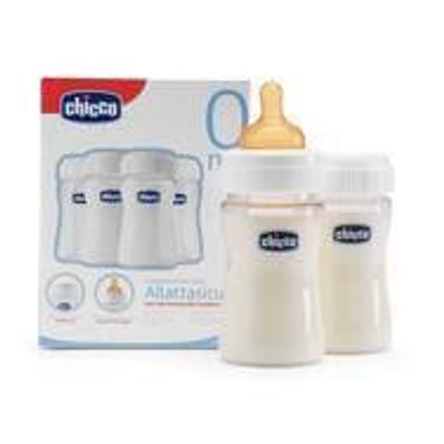 Chicco Μπουκάλια Διατήρησης Μητρικού Γάλακτος Sure Safe 0%BPA 0+ Chicco Μπουκάλια Διατήρησης Μητρικού Γάλακτος Sure Safe 0%BPA 0+