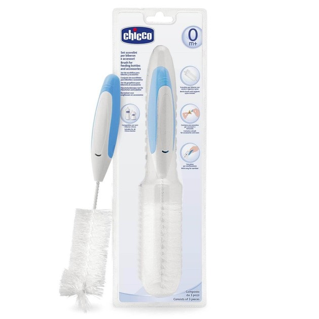 Chicco Βούρτσα Καθαρισμού για Μπιμπερό και Θηλές 1τμχ Chicco Βούρτσα Καθαρισμού για Μπιμπερό και Θηλές 1τμχ