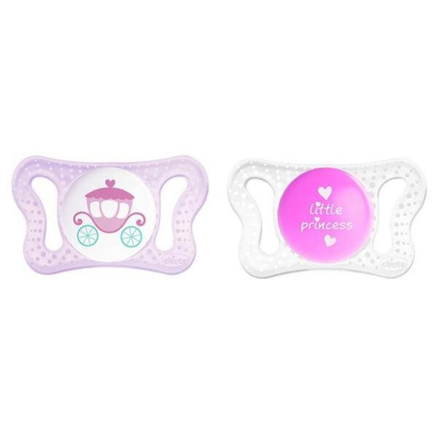 Chicco Physio Micro Πιπίλα Σιλικόνης 0-2 Μηνών 2τμχ Chicco Physio Micro Πιπίλα Σιλικόνης 0-2 Μηνών 2τμχ