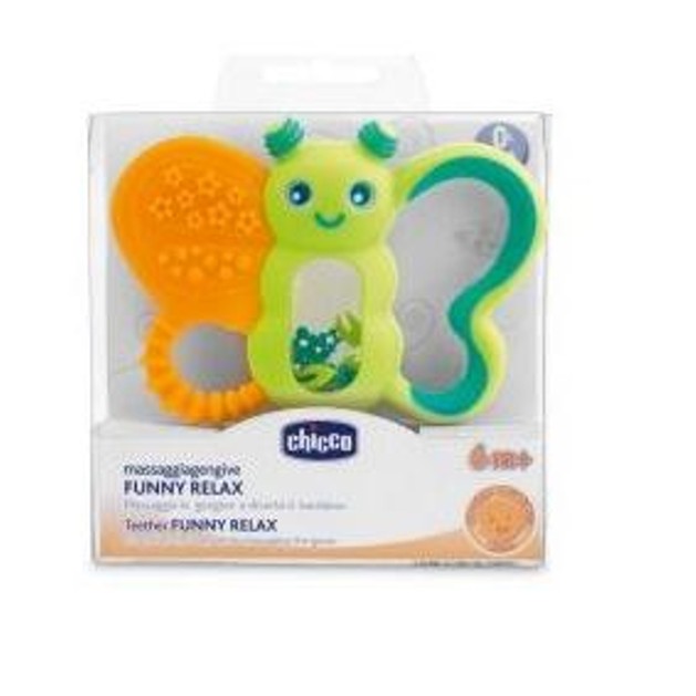Chicco Κρίκος Οδοντοφυίας Πεταλούδα 6m+ Chicco Κρίκος Οδοντοφυίας Πεταλούδα 6m+