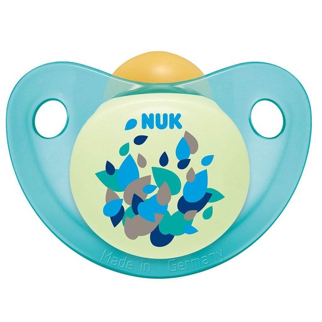 Nuk Trendline Night & Day Πιπίλα Καουτσούκ Χωρίς Κρίκο 1τμχ Nuk Trendline Night & Day Πιπίλα Καουτσούκ Χωρίς Κρίκο 1τμχ