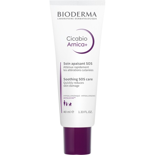 Bioderma Cicabio Arnica+ SOS Care Καταπραϋντική Φροντίδα που Βοηθά να Εξαλειφθούν Οιδήματα, Μώλωπες & Μελανιές 40ml Bioderma Cicabio Arnica+ SOS Care Καταπραϋντική Φροντίδα που Βοηθά να Εξαλειφθούν Οιδήματα, Μώλωπες & Μελανιές 40ml