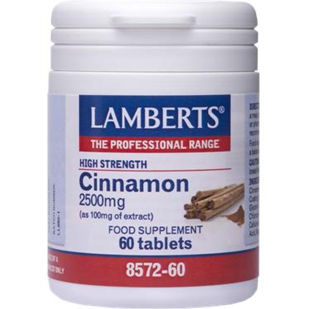 Lamberts Cinnamon 2500mg 60 tabs Lamberts Cinnamon 2500mg 60 tabs