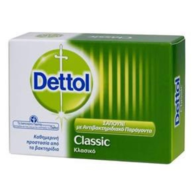 Dettol Classic Σαπούνι Αντιβακτηριαδιακό 100g Dettol Classic Σαπούνι Αντιβακτηριαδιακό 100g